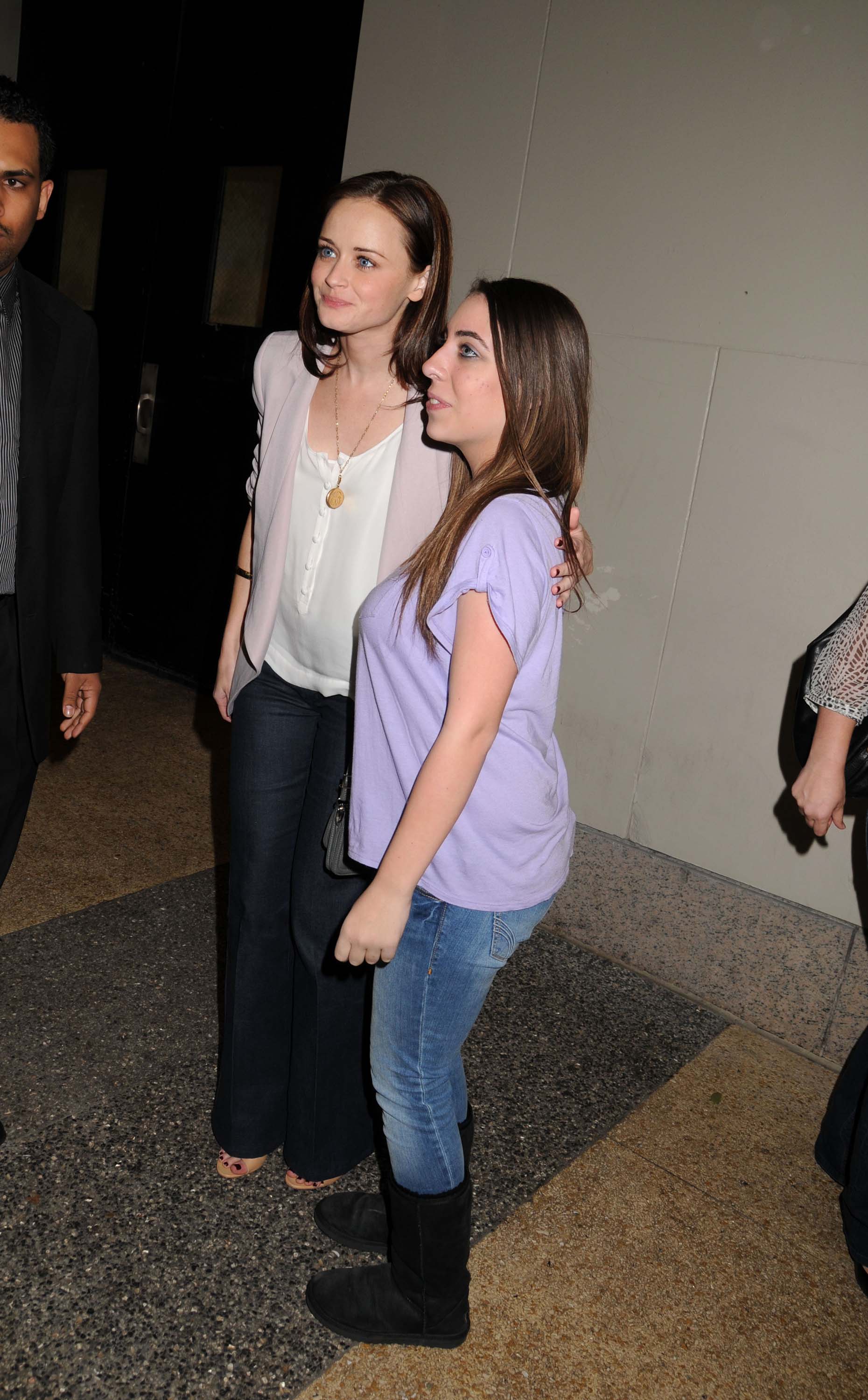 Alexis Bledel at the MTV Seven Studios in New York City 11-04-2011