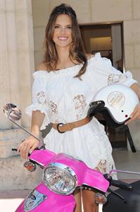 Alessandra Ambrosio Victoria's Secret Bombshell Tour in Miami 2/6/2011