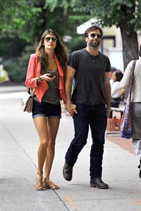 Alessandra Ambrosio Bar Pitti in New York City on June 23, 2011 