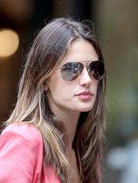 Alessandra Ambrosio Bar Pitti in New York City on June 23, 2011 