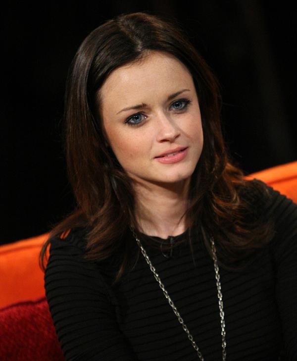 Alexis Bledel at the Pop Show at Fuse Studios in New York