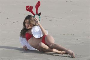 Alessandra Ambrosio – photoshoot set in LA 12/16/13  