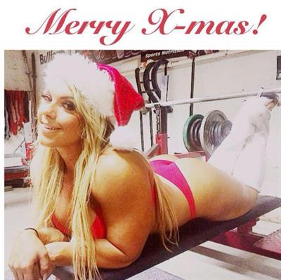 Minna Pajulahti in a bikini