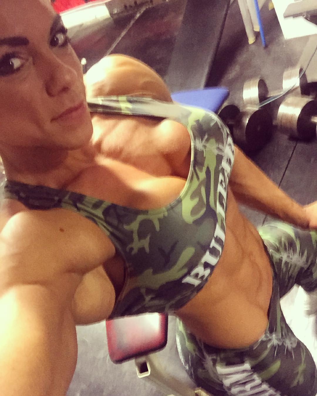 Minna Pajulahti taking a selfie