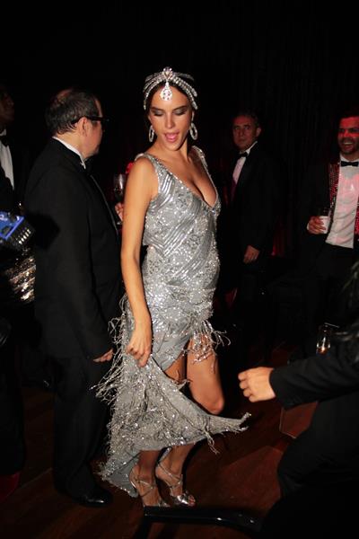 Alessandra Ambrosio Vogue's Pre Carnival party Sao Paulo on February 11, 2012