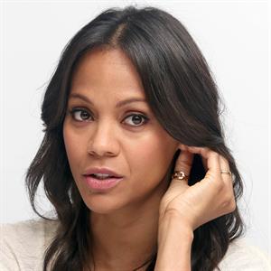 Zoe Saldana Guardians of the Galaxy press conference in Burbank on July 25, 2014