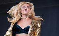 Pixie Lott performing on Day 1 of the V Festival at Hylands Park on August 16, 2014