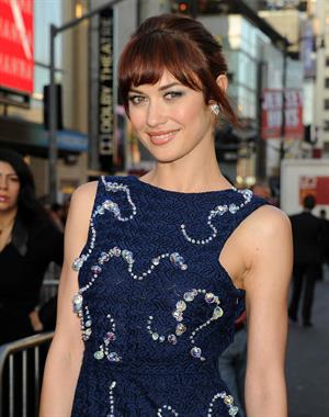 Olga Kurylenko at The November Man Los Angeles premiere August 13, 2014