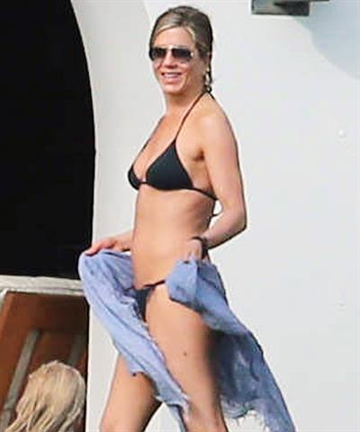 Jennifer Aniston in a bikini