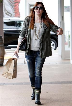 Alyson Hannigan Shopping in Brentwood (November 21, 2013) 