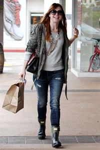 Alyson Hannigan Shopping in Brentwood (November 21, 2013) 