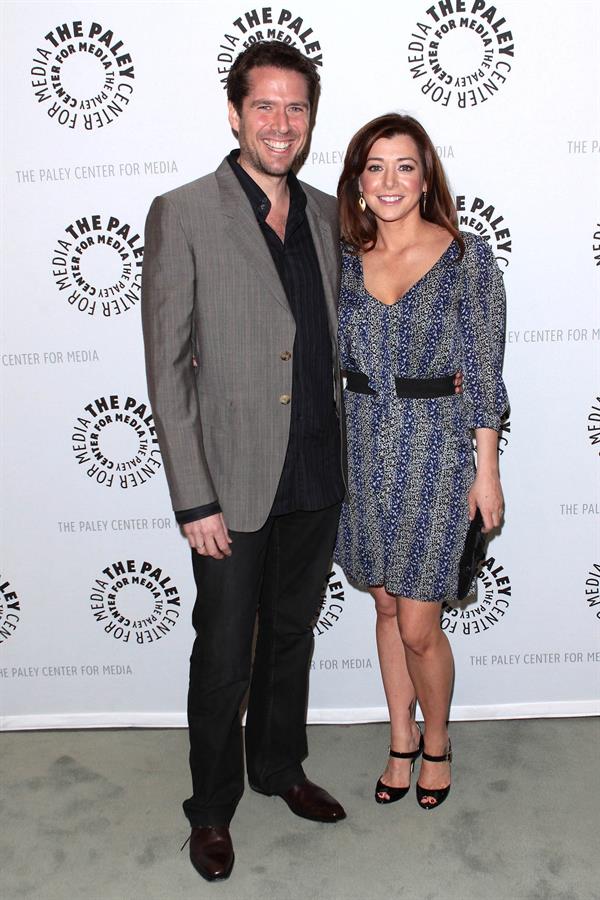 Alyson Hannigan at the How I Met Your Mother's 100th episode celebration on January 7, 2009