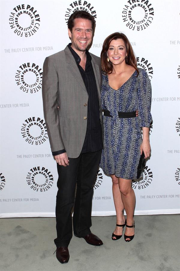 Alyson Hannigan at the How I Met Your Mother's 100th episode celebration on January 7, 2009
