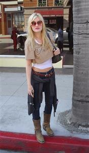 Amanda Michalka in Beverly Hills on February 2, 2012
