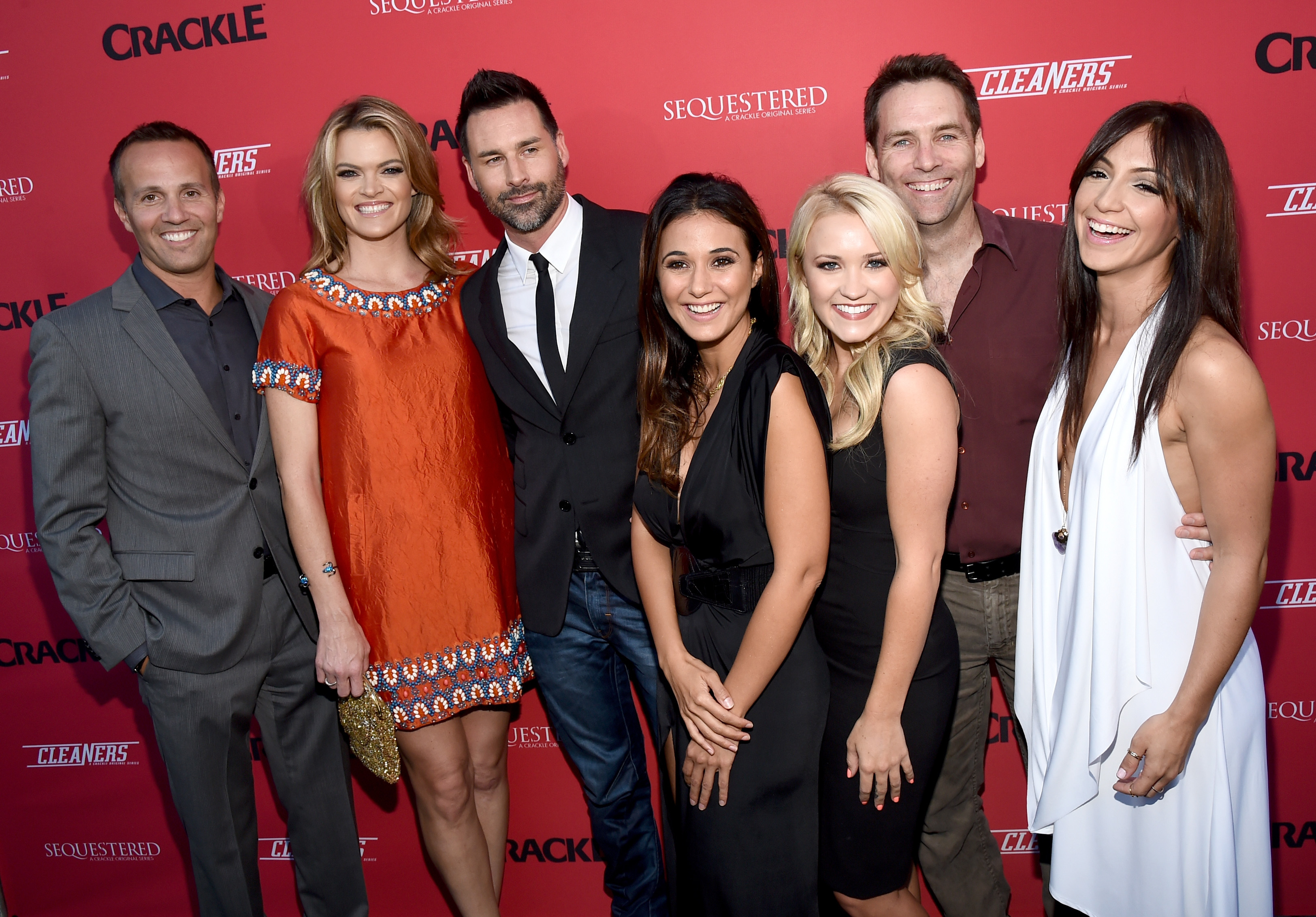 Emmanuelle Chriqui Pictures Emmanuelle Chriqui Crackle Original Series Cleaners and Sequestered Summer premiere celebration August 14, 2014
