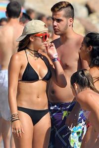 Lourdes Leon in a bikini in Cannes August 13, 2014