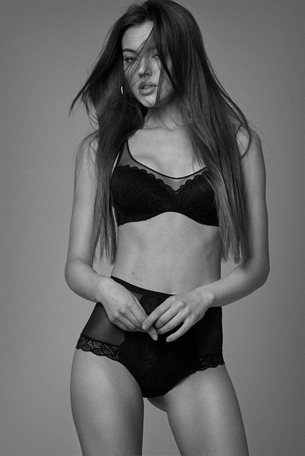 Ksenia Barasheva in lingerie