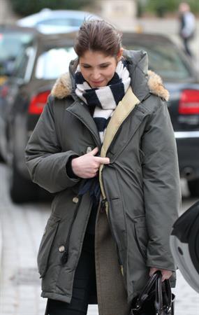 Gemma Arterton - Arrives at the ITV Studios in Waterloo, London (06.02.2013) 