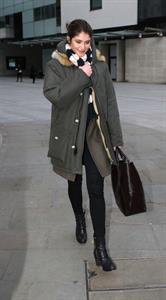 Gemma Arterton - Arrives at the ITV Studios in Waterloo, London (06.02.2013) 