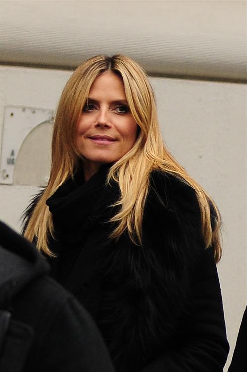 Heidi Klum at the filming of 'Germany's Net Top Model' in New York City 06.02.13