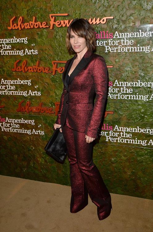 Evangeline Lilly Wallis Annenberg Performing Arts Gala in Beverly Hills, October 17, 2013 
