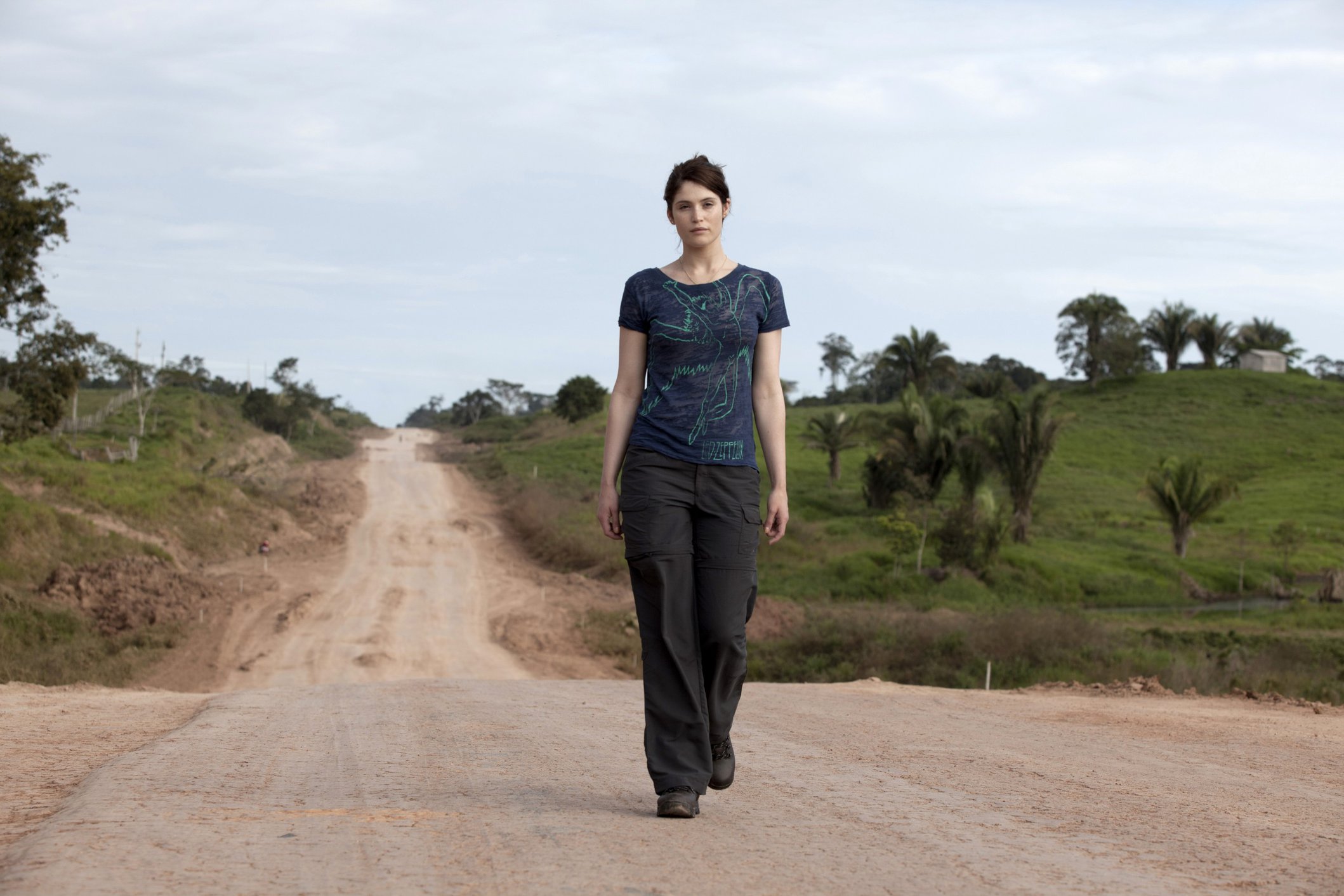 Gemma Arterton Visits Sky Rainforest Rescue, 01 Jul 2011 
