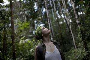 Gemma Arterton Visits Sky Rainforest Rescue, 01 Jul 2011 