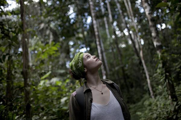 Gemma Arterton Visits Sky Rainforest Rescue, 01 Jul 2011 