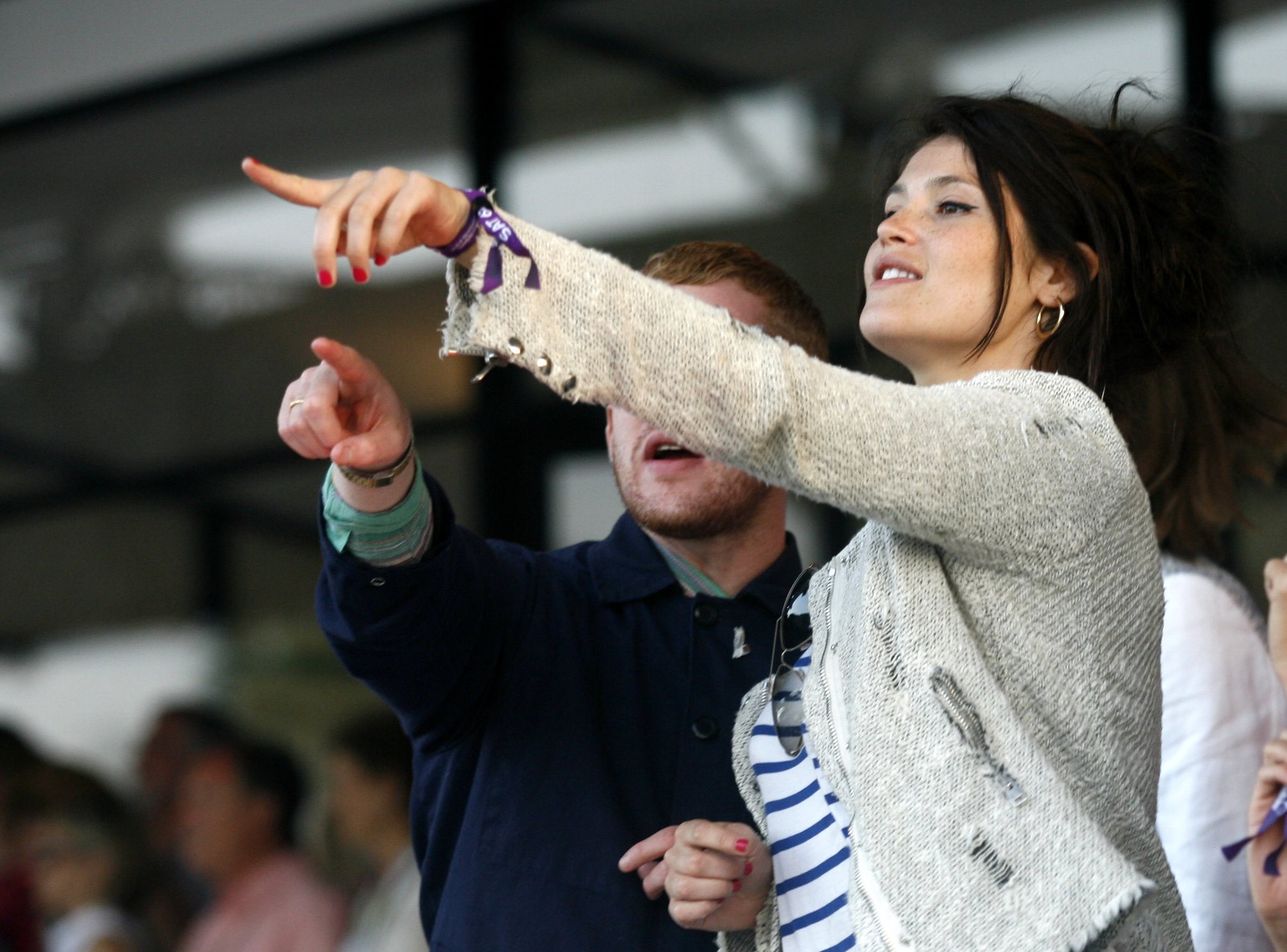 Gemma Arterton Barclaycard British Summer Time Concert - Day 2 - London, July 6, 2013 