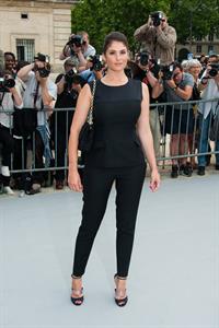 Gemma Arterton attending Christian Dior show during Paris Haute Couture Fashion Week - July 1, 2013 
