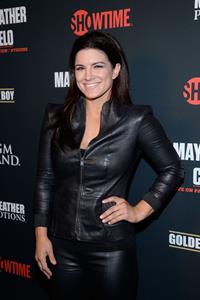 Gina Carano Pre-Fight Party For Floyd Mayweather Jr. vs Canelo Alvarez Title Fight on September 14, 2013 
