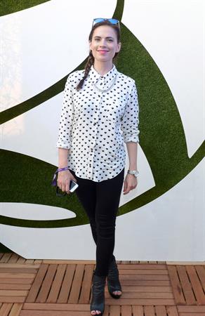 Hayley Atwell Barclaycard British Summer Time Concert - Day 2 in London, Jul. 6, 2013 