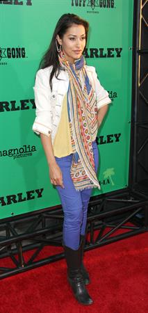 Janina Gavankar  Marley  - Los Angeles Premiere, April 18, 2012 