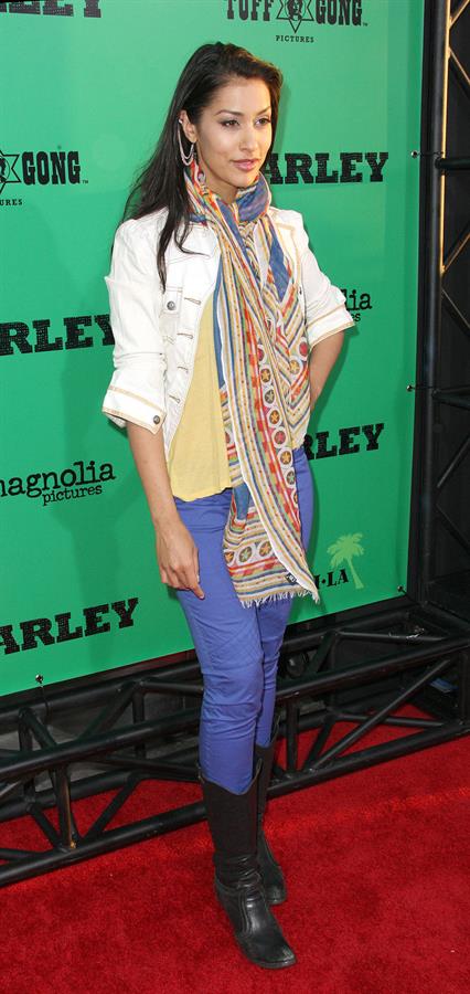 Janina Gavankar  Marley  - Los Angeles Premiere, April 18, 2012 