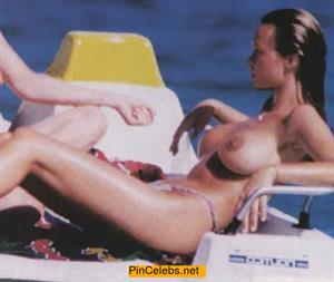 Ekaterina Zueva in a bikini - breasts