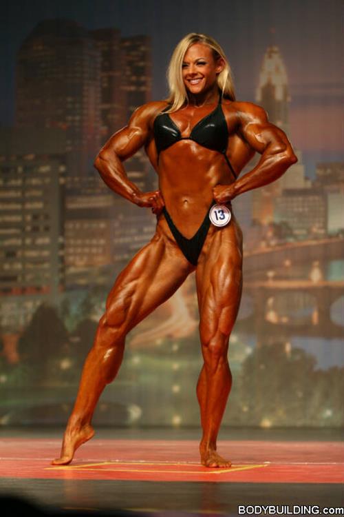 Kristy Hawkins in a bikini