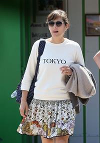 Marion Cotillard strolling down the streets of Cap-Ferret August 12, 2014