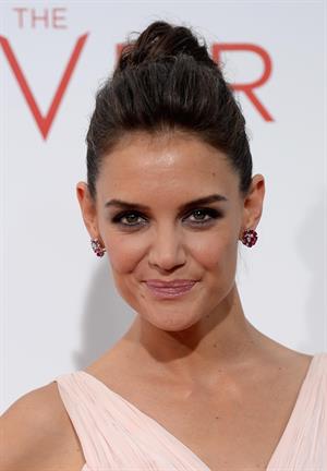 Katie Holmes attending  The Giver  New York City premiere August 11, 2014