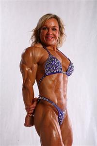 Lisa Aukland in a bikini