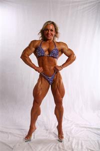 Lisa Aukland in a bikini