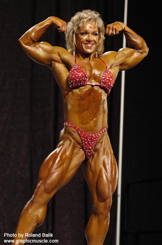 Lisa Aukland in a bikini