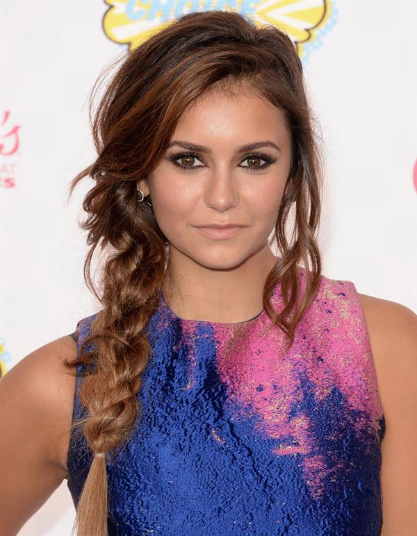 Nina Dobrev attending the 2014 Teen Choice Awards in Los Angeles on August 10, 2014