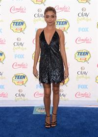 Sarah Hyland attending the 2014 Teen Choice Awards in Los Angeles on August 10, 2014