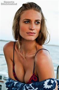 Julie Henderson in a bikini