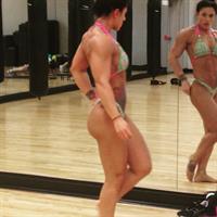 Jacquelyn Hickerson in a bikini