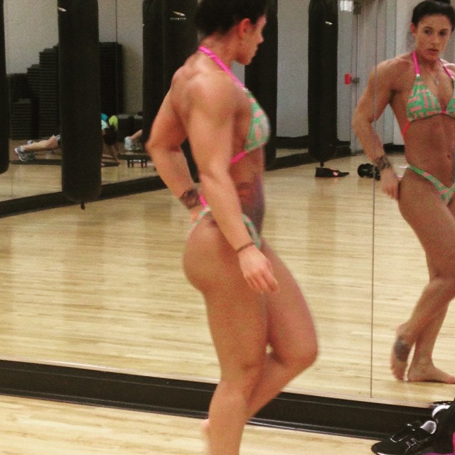 Jacquelyn Hickerson in a bikini