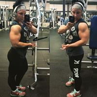 Chloe Sannito taking a selfie