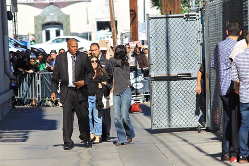 Eva Green at Jimmy Kimmel Live!, Hollywood August 05, 2014