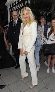 Pixie Lott at her album launch party in London on August 5, 2014