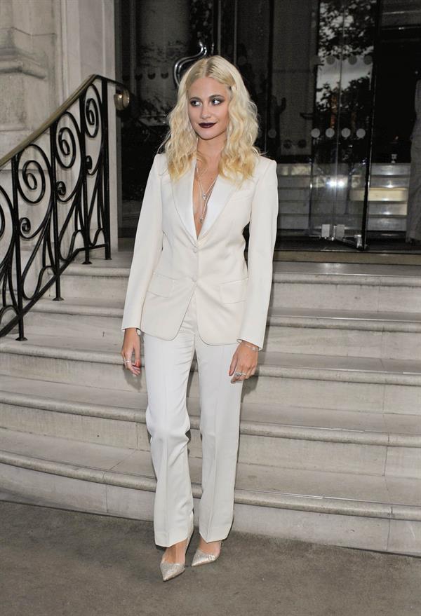 Pixie Lott at her album launch party in London on August 5, 2014